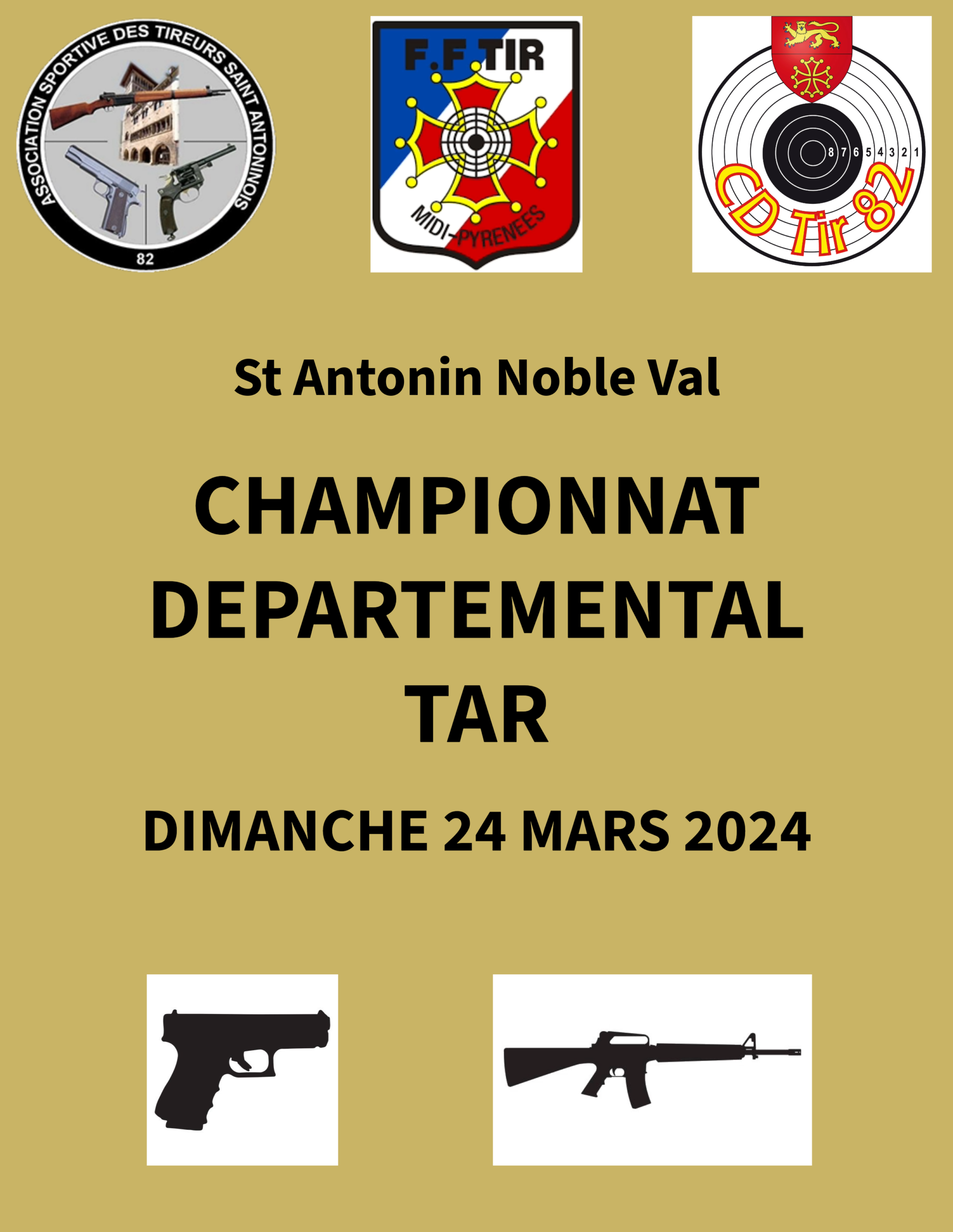 Championnats départementaux TAR 2024 Cdtir82